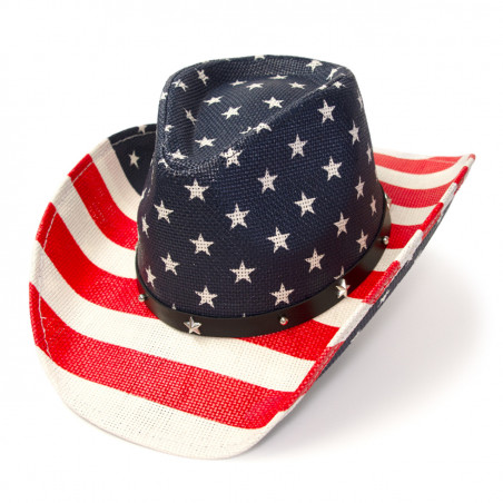 Cowboy Hat - Americana Straw Unisex - Western Express