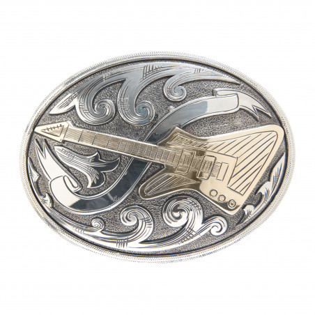 Western Belt Buckle - Electric Guitar - AndWest